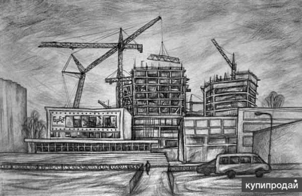 Стройка эскиз