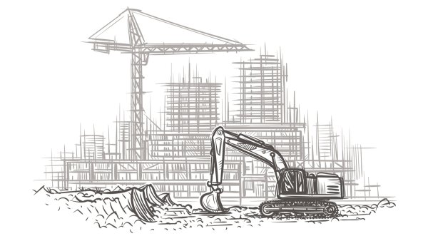 Стройка карандашом