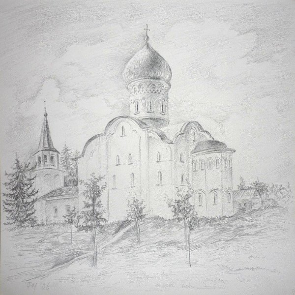Зарисовки памятников архитектуры