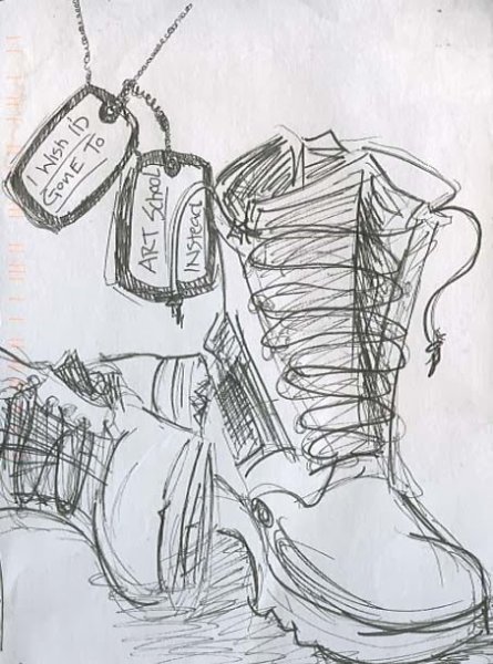 Армейские рисунки карандашом