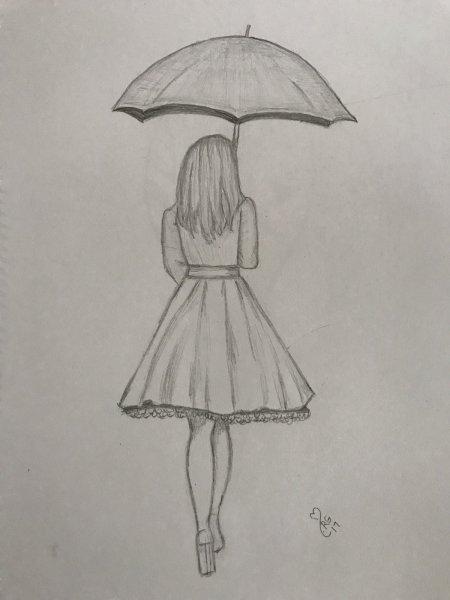 Эскизы карандашом