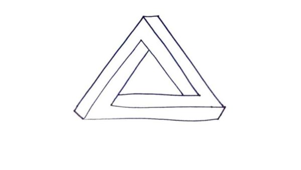 Треугольник карандашом