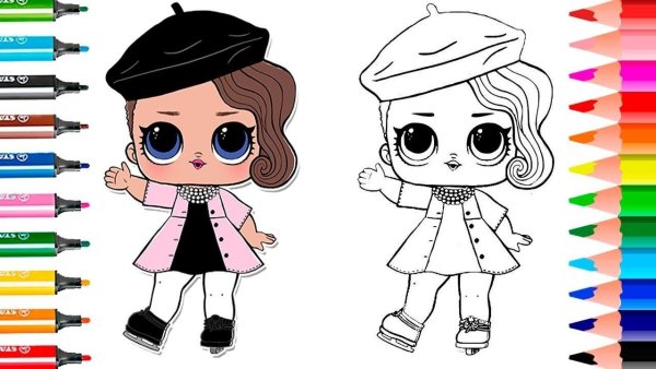 Рисование для детей ЛОЛ