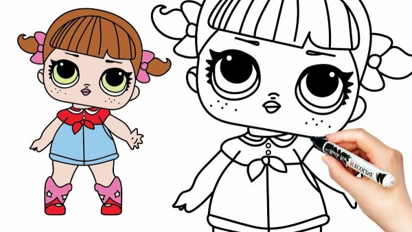 Рисование для детей ЛОЛ