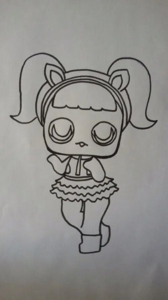 Маленькие куклы ЛОЛ распечатка