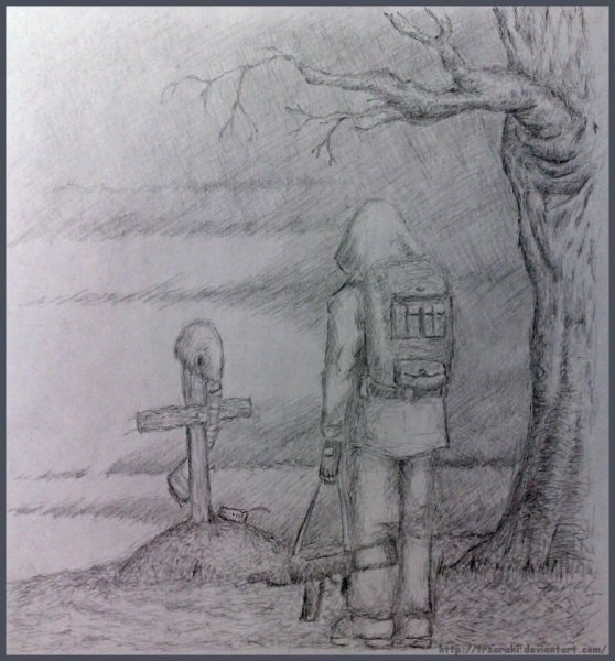 Сталкер рисунки