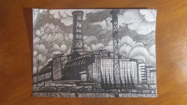 Припять рисунок