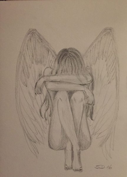 Грустные рисунки