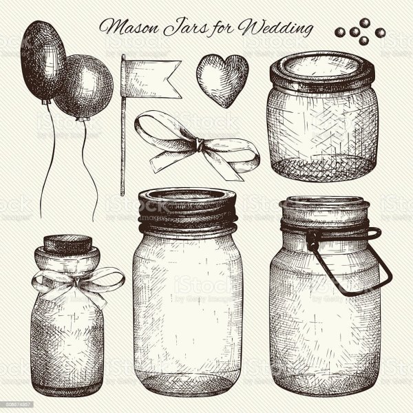 Баночка рисунок