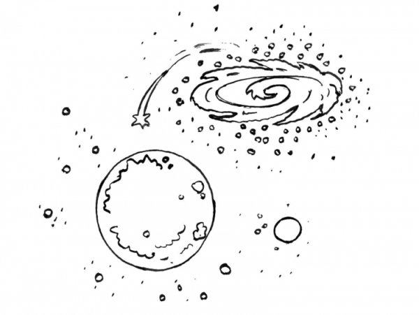 Планеты раскраска