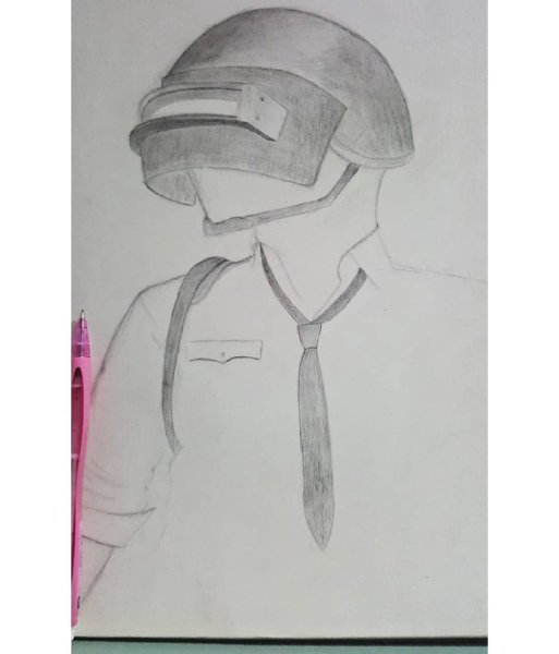 Легкие рисунки PUBG