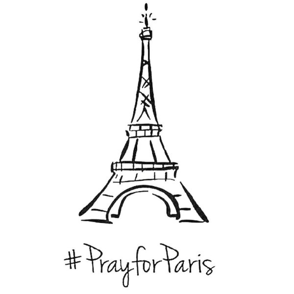 Рисунок Эйфелевой башни