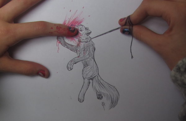 Рисунки про разбитую любовь