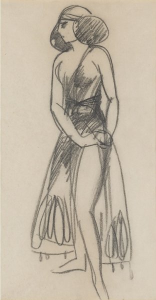 Бедро человека эскиз сбоку для тату