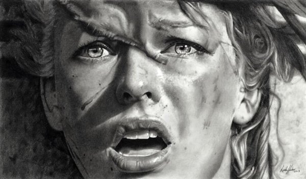 Автомобиль карандашом