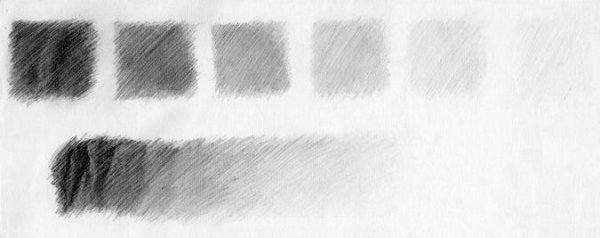 Штриховка, тушевка и растушевка