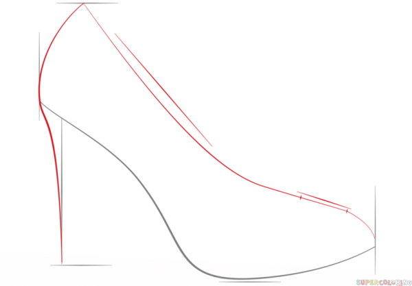 Туфли поэтапное