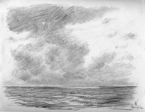 Море карандашом