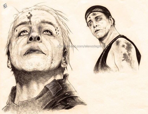 Rammstein Тилль Линдеманн Art