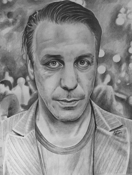 Тилль Линдеманн арт