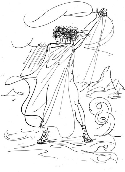 Мцыри иллюстрации легкая