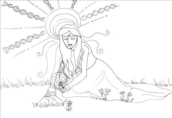 Раскраски Гармония с природой