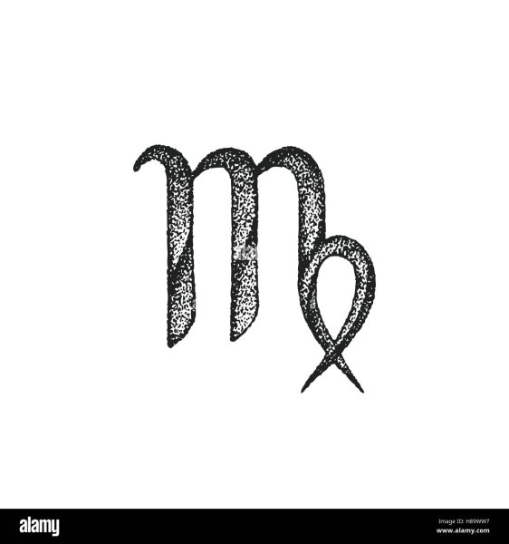 Знак зодиака Дева рисунок тату