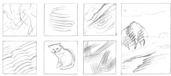 Характер линий в рисунке