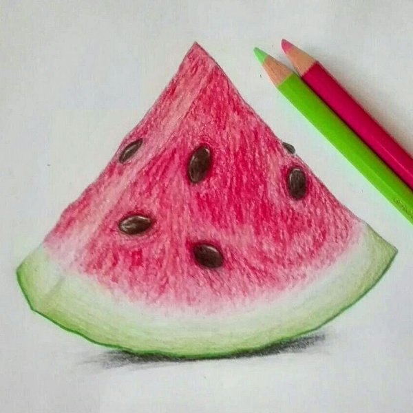 Арбуз эскиз