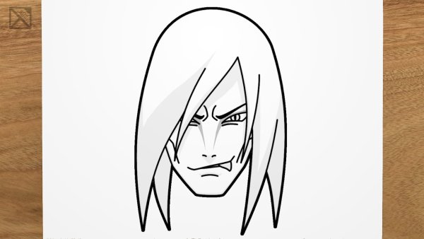 Нарисовать Орочимару