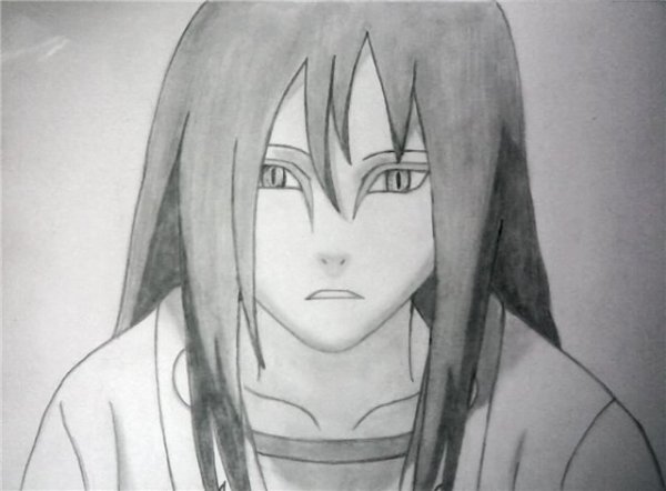 Рисунки аниме Наруто Орочимару