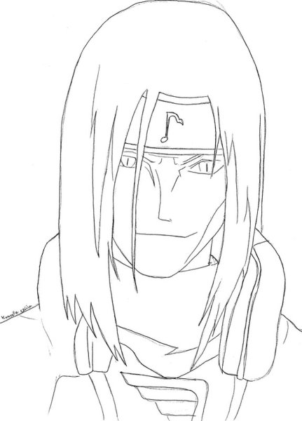 Оротимару для срисовки