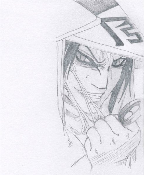 Орочимару Наруто нарисовать