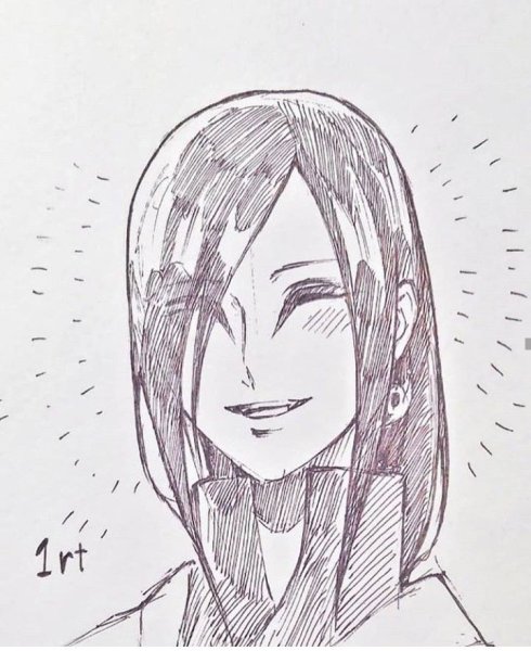 Орочимару Наруто рисунок