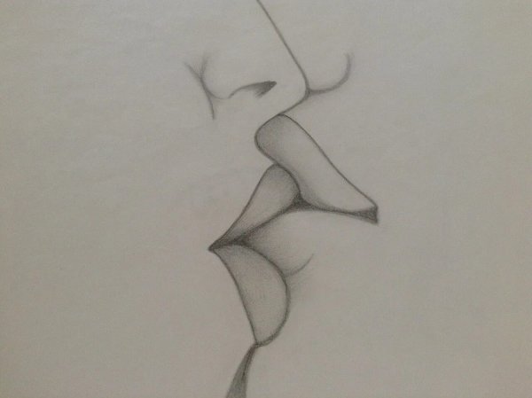 Рисунки влюбленных