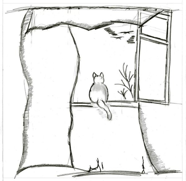 Дождь рисунок