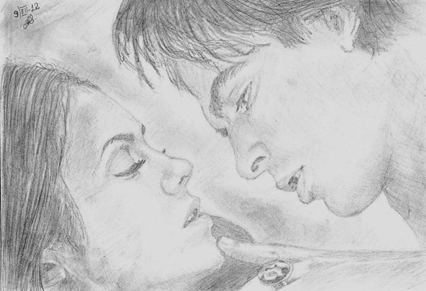 Рисунки влюбленных