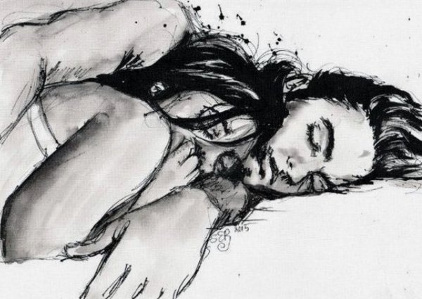 Объятия рисунок