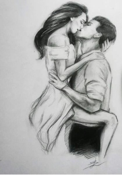 Страсть рисунок карандашом