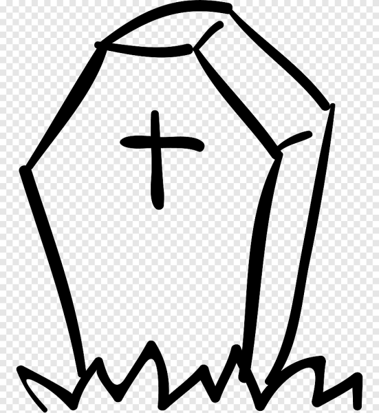 Мультяшный гробик