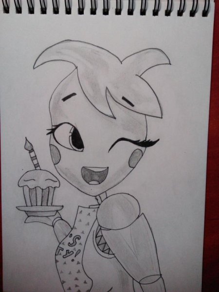 Чика рисунок карандашом