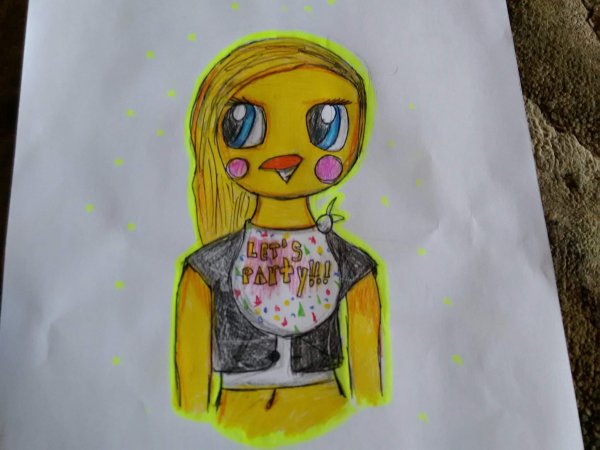 Той чика для срисовки