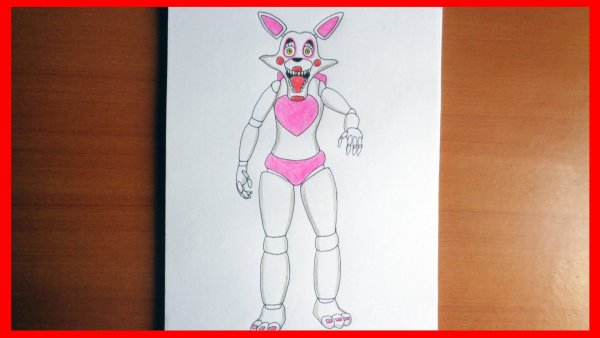 Рисунки АНИМАТРОНИКОВ