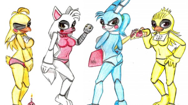 АНИМАТРОНИКИ рисунки для срисовки