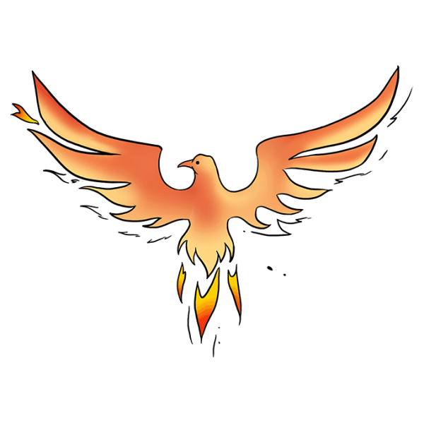 Птица Феникс для детей