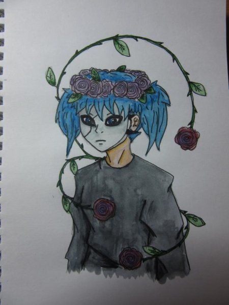 Салли фейс карандашом