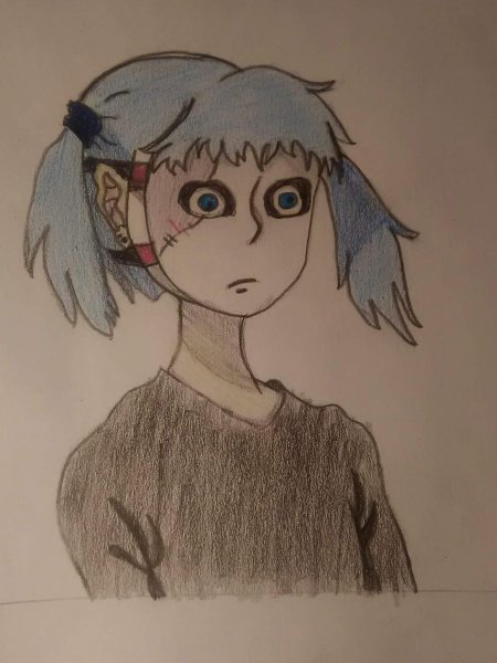 Салли фейс срисовать