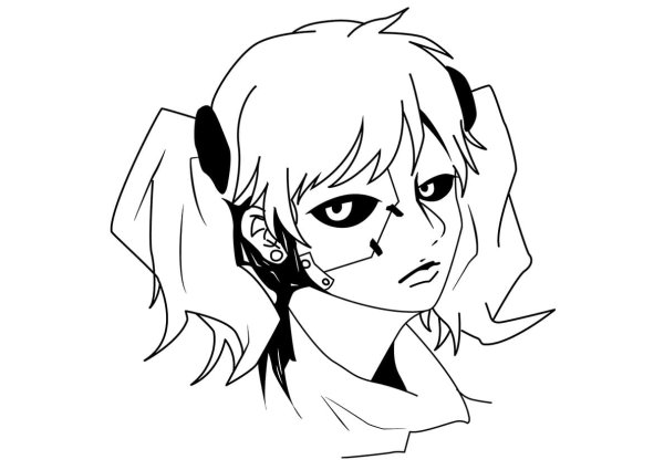 Салли фейс раскраска