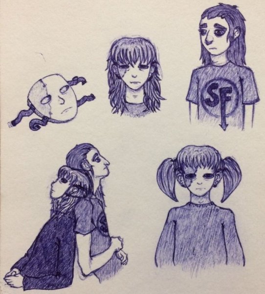 Салли фейс скетчи