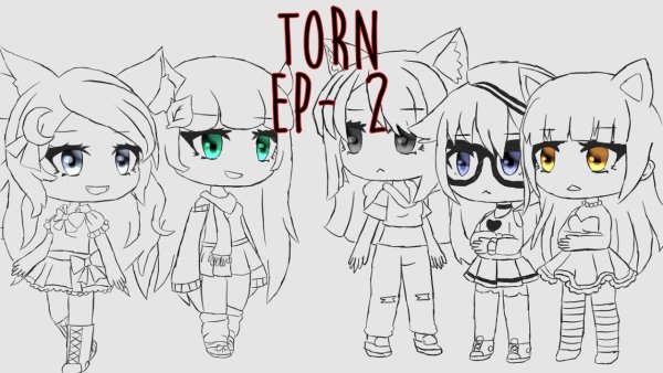 Гача рисунки для срисовки